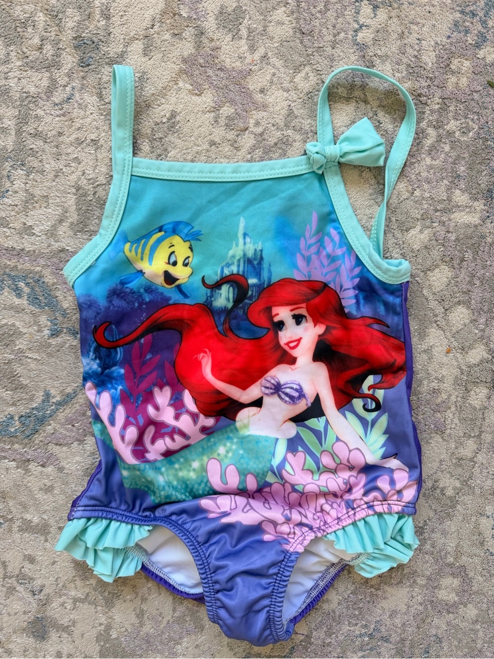 Ariel Little Mermaid One-Piece Kids' Swimsuit